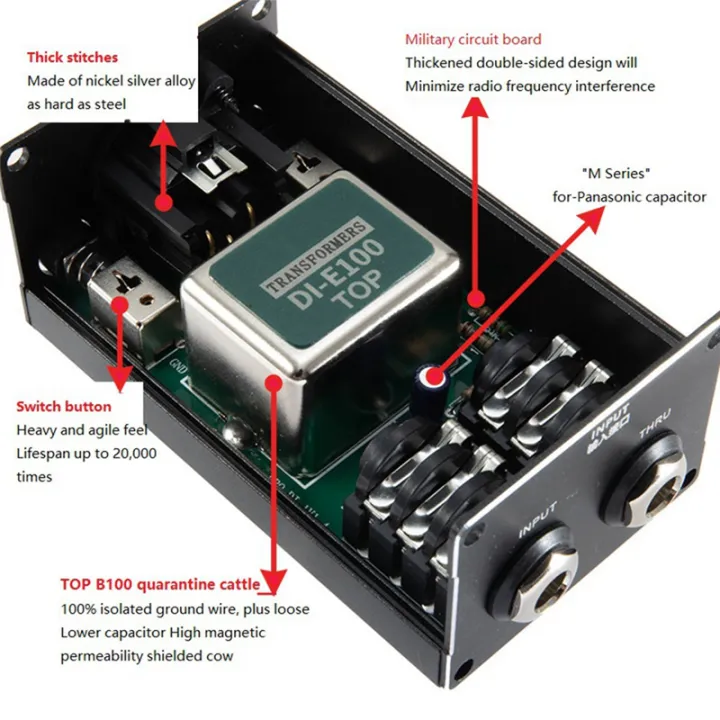 Single%20Channel%20Passive%20DI-Box%20with%20XLR%20Interfaces%20Direct%20Injection%20Audio%20Box%20Balanced%20&%20Unbalance%20Signal%20Converter,%20Easy%20to%20Use%20Durable%20-%20Image%203