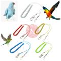 Pet bird Spring harness lash for ALL Type bird Flexible Spring Type Harness Cocktail Budgerigar Lovebird  Tia Parrot. 