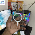 Xiaomi Redmi Note 13 Pro+ 5G BARLIA Magnetic Phone Case এটা হলুদ হবে না Imported Material High Quality Transparent Case For Xiaomi Redmi Note 13 Pro Plus Anti-Yellow Clear Back Cover. 