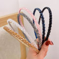 Hair Accessory Crystal Beaded Hair Band Lady Woman Hair Accessories For Girls.