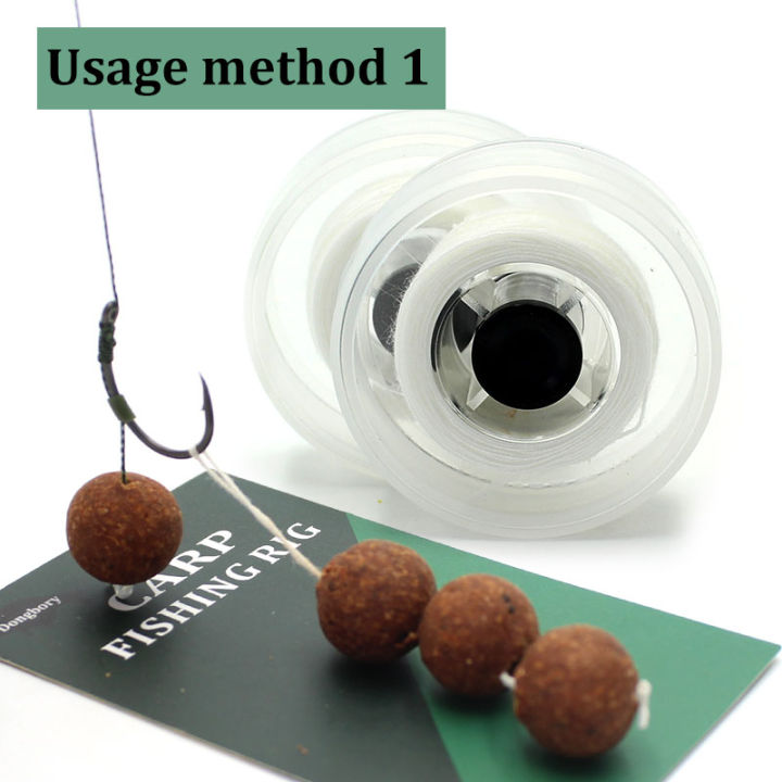 20m Carp Fishing PVA Mesh Net String Soluble Water PVA Narrow Mesh Tube ...
