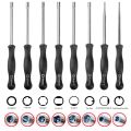 Delicate product 8 pcs Screwdriver Carburetor Adjustment Tool Single D Double D Hexagon Hex Socket Kit Set.
