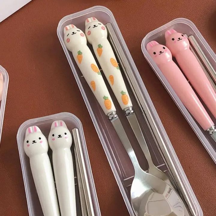 Fork%20Stainless%20Steel%20Material%20Ceramic%20Material%20Boxed%20For%20Easy%20Storage%20Cute%20Decoration%20Catering%20Supplies%20Spoon%20White%20Cutlery%20Set%20-%20Image%203