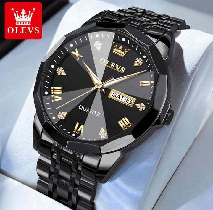 Olevs%209931%20Luxury%20Fashion%20Stainless%20Steel%20Unique%20Design%20Diamond%20Cutting%20Glass%20Wrist-Watche%20-%20Image%202