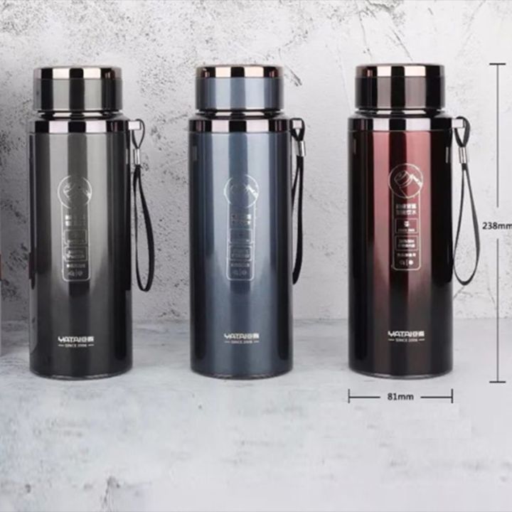 750ml five-Layer Stainless Steel Vacuum Flasks Thermos Mug Led