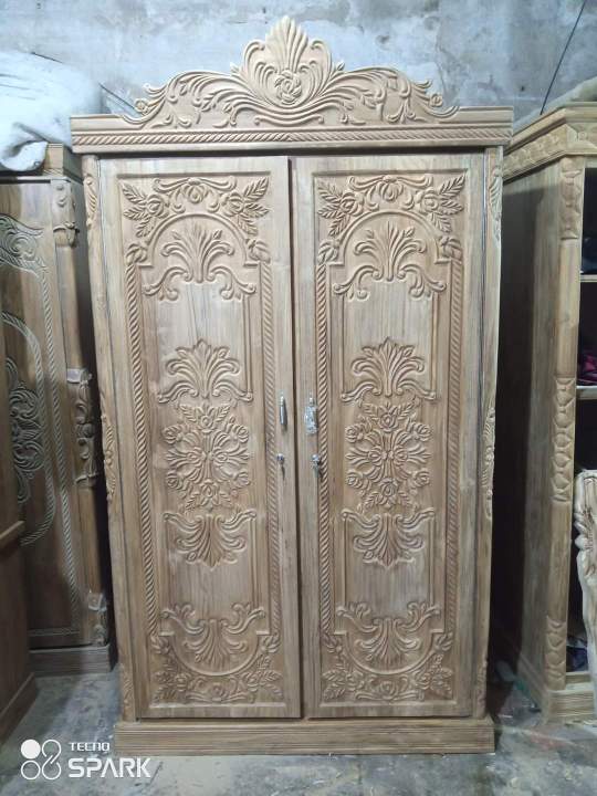 Chittagong Segun wood interior with Chittagong gamari wood cell partition plywood back Almari