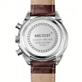 MEGIR men male watch waterproof sports watch three Swiss watches 2020G (SilverGray). 