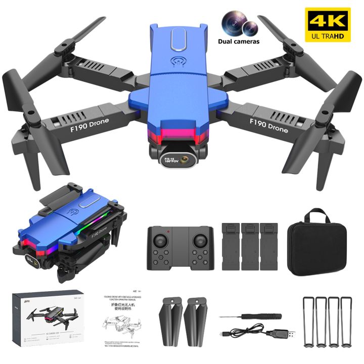 ZFR F190/XT8 Mini Drone with Lighting Dual Camera, Dual Camera