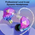 QKZ AK6 PLUS HiFi Earphones Detachable Audio Cable Dynamic Bass Noice Cancelling Sport Gaming Music Headphone AUX.