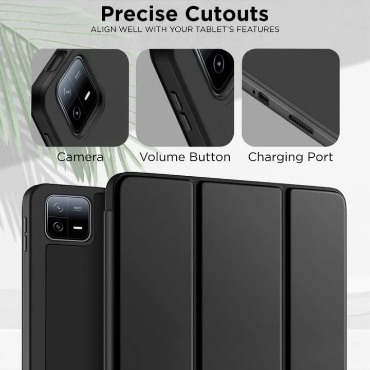 Premium%20Robustrion%20Cover%20for%20Xiaomi%20Mi%20Pad%206%20/%20Mi%20Pad%206%20Pro%20Cover,%20Trifold%20Flip%20Case%20Cover%20with%20Pencil%20Holder%20for%20Xiaomi%20Mi%20Pad%206%20/%20Mi%20Pad%206%20Pro%2011%20inch,%20Support%20Auto%20Sleep%20Wake%20(Black-Blue)%20-%20Image%207