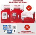 Sinocare Blood Glucose Test Strips x 50 & Lancing Devices x 50, Diabetic Strips Only for sinocare Safe AQ Smart Blood Glucose Monitor. 