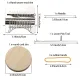 JAERBEE Mini Loom Speedweve Type Weave Tool,Darning Loom Quickly Mini Mending Convenient Darning Loom DIY Weaving Arts 14 Hooks. 