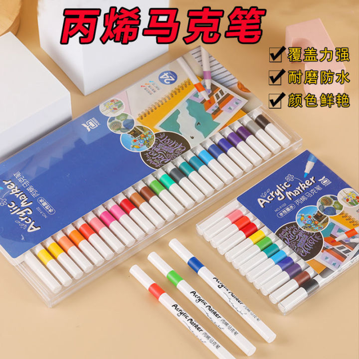 Acrylic%20Painting%20Brush%20Marker%20Pen%2024/36%20Color%20Student%20Only%20Art%20Professional%20Kindergarten%20diy%20Opaque%20Paper%20Drawing%20Crayons%20-%20Image%203