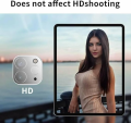 For Redmi MI 15 4G Camera Protector WSKEN Metal 3D Tempered Glass Camera Lens Protector. 