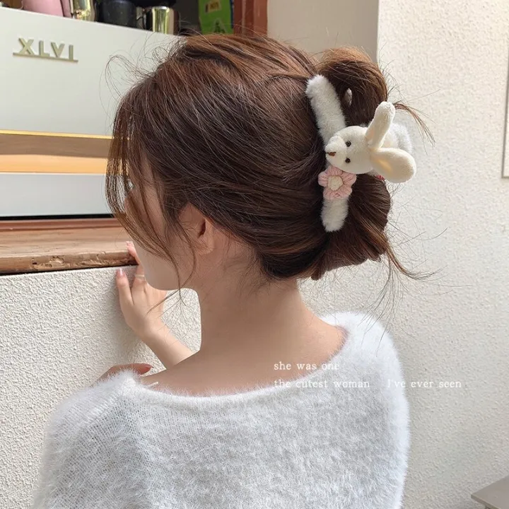 %E3%80%90Toy%20life%20hall%E3%80%91Bunny%20Hair%20Clips,%20Korean%20Style%20Hair%20Accessories%20Creative%20Luxury%20Take%20Clips%20for%20Girls%20and%20-%20Image%204