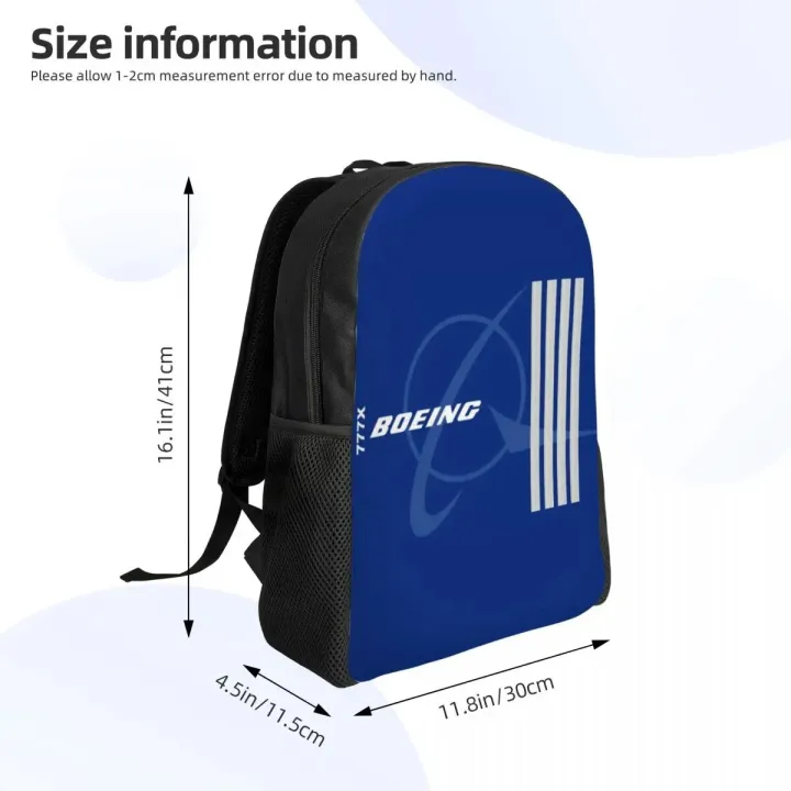 Customized%20Boeing%20777X%20Captain%20Stripes%20Backpacks%20Women%20Men%20Basic%20Bookbag%20for%20College%20School%20Aviation%20Aviator%20Flight%20Pilot%20Bags%20-%20Image%204