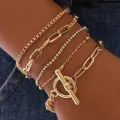 5 Pcs/Set Adjustable Bracelet for Girls Simple Stylish Bracelets for girls.