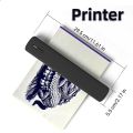 Bluetooth Wireless Thermal Printer Portable Inkless Tattoo Stencil Photo PDF Document Paper Roll Printing Device. 