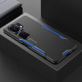 For Vivo iqoo NEO 9 case Aluminum Metal Matte Cover Soft Silicone Frame Camera Protection Cover Back Cover For For Vivo iqoo NEO 9 Pro Back cover Phone Cases.