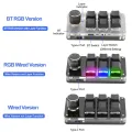 Mechanical Hotswap Macropad Custom Keyboard USB Bluetooth RGB Photoshop Gaming Programming Macro Knob Keypad. 