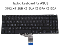 Laptop Keyboard For Asus Vivobook X512 X512FA X512DA X512UA X512UB F512DA F512DA-WH31 F512FA F512FA-AB34 F512UA. 
