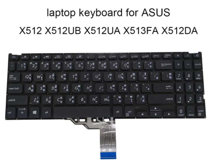 Laptop%20Keyboard%20For%20Asus%20Vivobook%20X512%20X512FA%20X512DA%20X512UA%20X512UB%20F512DA%20F512DA-WH31%20F512FA%20F512FA-AB34%20F512UA%20-%20Image%203