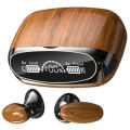 M35 TWS Wood Grain Bluetooth Earphone. 