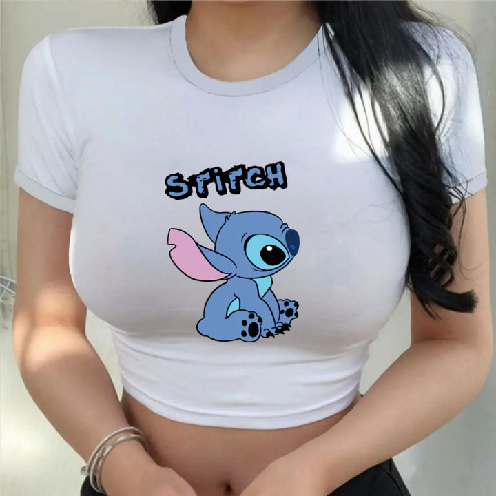 Disney%20Cartoon%20Women%20Tops%20Stich%20Crop%20Top%20Fashion%20T-shirts%20Lilo%20Stitch%20Kawaii%20Tshirts%20Cute%20Print%20Casual%20Men%20T-shirt%20Ladies%20Blouse%20-%20Image%207