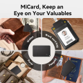 MiLi MiCard Duo Smart Finder for both Android & iOS.