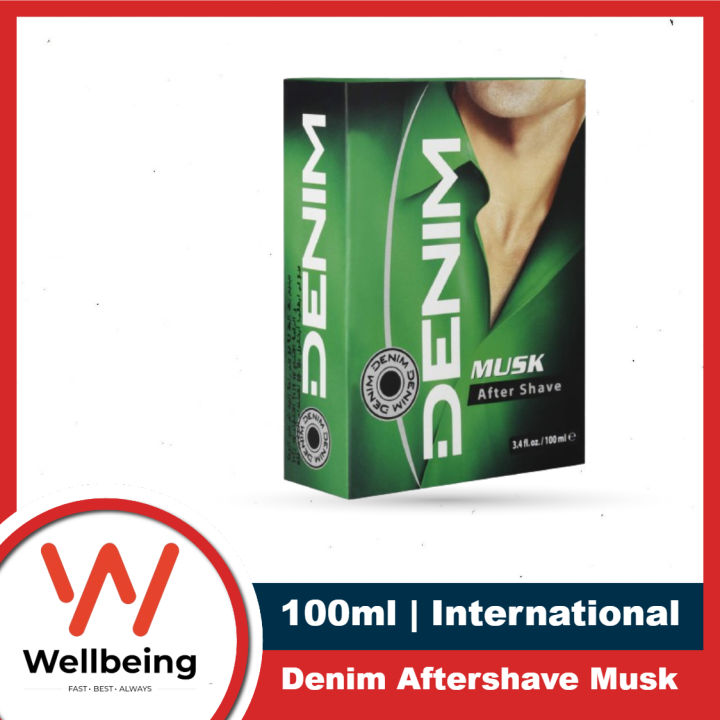 Denim Aftershave Musk 100ml for Men