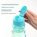 650ML Transparent Water Bottle Portable Sport Bottle for Drinking Kitchen Tools Water Bottles for School Gym Travel Girl and Boy.