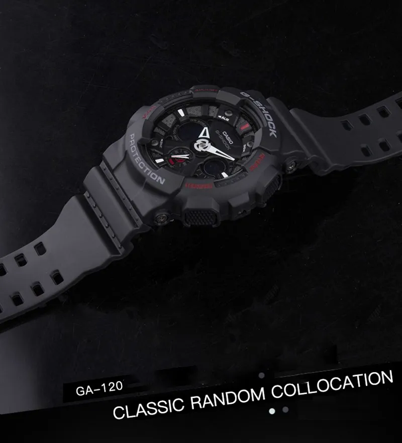 Ready Stock) G Shock Men Watch Sport Watch GA120 Dual Time Ready Stock) G Shock Men Watch Sport Watch GA120 Dual Time