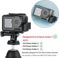 JJC USB-C 3.5mm Mic Adapter Only for DJI Osmo Action 1 Audio Adapter Vlogging Action Camera Accessories 3.5mm Audio Mic.