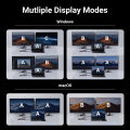 UGREEN USB C HUB 8K30Hz 4K60Hz USB C to 2xHDMI 2.1 RJ45 USB 3.0 PD Adapter for Macbook iPad M2 M1 PC Accessories USB C Splitter.