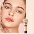 Vnce Lncei BB Cream Base Makeup Long Lasting Waterproof Brighten Skin Tone Cover Blemishes 30ml Concealer Foundation Liquid Face Makeup.