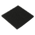10PCS Black Square Universal Activated Carbon Foam Sponge Air Filter Pads Set. 