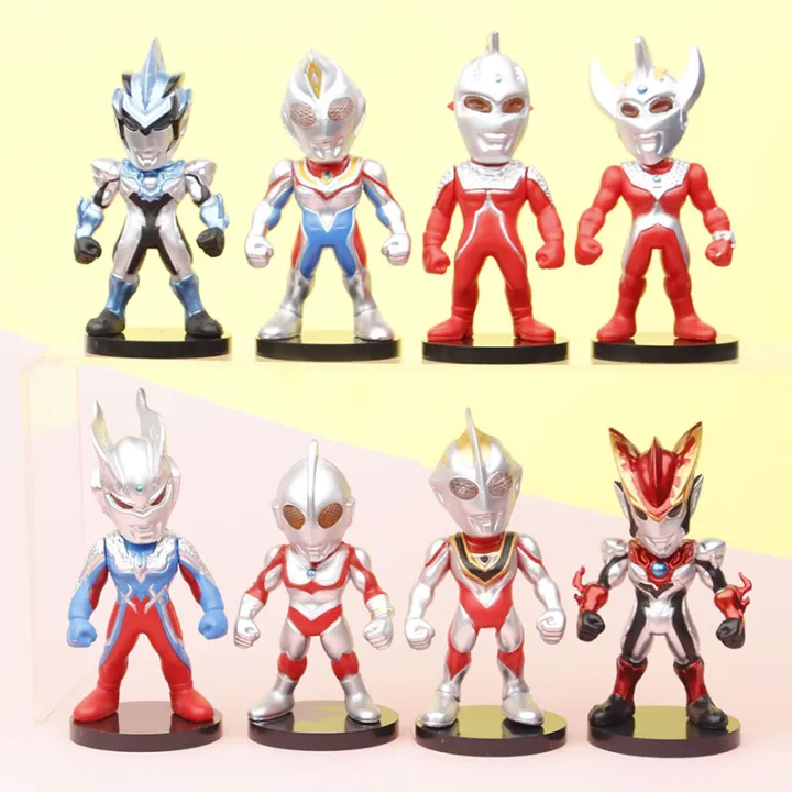 8pcs/set%20Ultraman%20Zero%20Ultraman%20Tiga%20Action%20Figure%20Dolls%20For%20Children%20Christmas%20Gift%20-%20Image%202