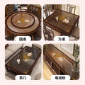 Chinese eco-friendly transparent table mat pvc soft glass Eight Immortals tablecloth waterproof oil non-washing and anti-scald square table square. 