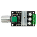 DC 6V 12V 24V 28VDC 3A 80W PWM Motor Speed Controller Regulator Adjustable Variable Speed Control With Potentiometer Switch.