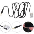 1Pc 3.5mm aux-in mp3 adapter cable for peugeot 307 308 407 C2 C5 RD4 O4C3. 