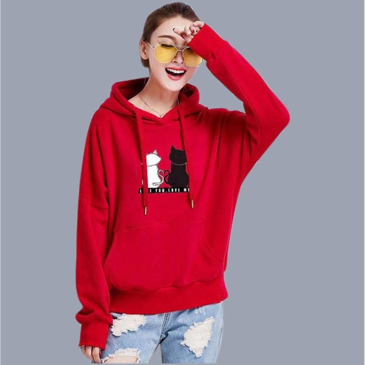 Elegant Ladies Winter Hoodie - Hoodie For Girls