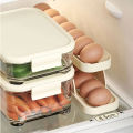 1PCS Refrigerator-Egg despensir Automatic-Egg Dispenser Plastic Rolling-Egg Holder Kitchen Organizer. 