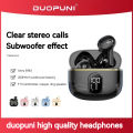 DUOPUNI T02 Binaural TWS Bilateral Stereo Charging Compartment Bluetooth Headset Macaron True Wireless Not In-Ear.