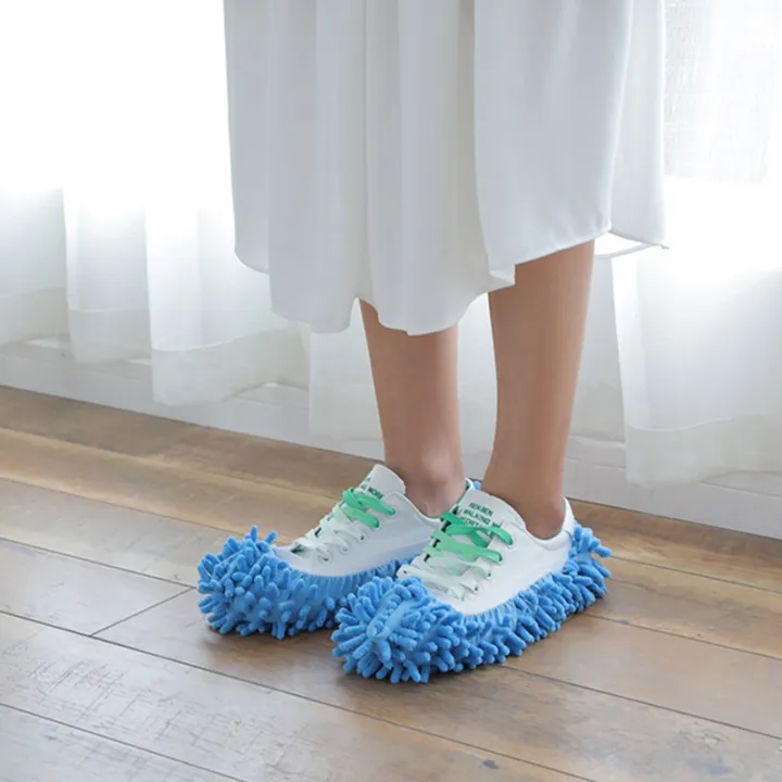 1pcs%20Mopping%20Slipper%20Cover%20Mop%20Floor%20Polishing%20Cleaning%20Slippers%20Shoe%20Cover%20-%20Image%203