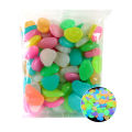 Radium Stone Colorful Luminous Glowing Pebbles 100 pes. 