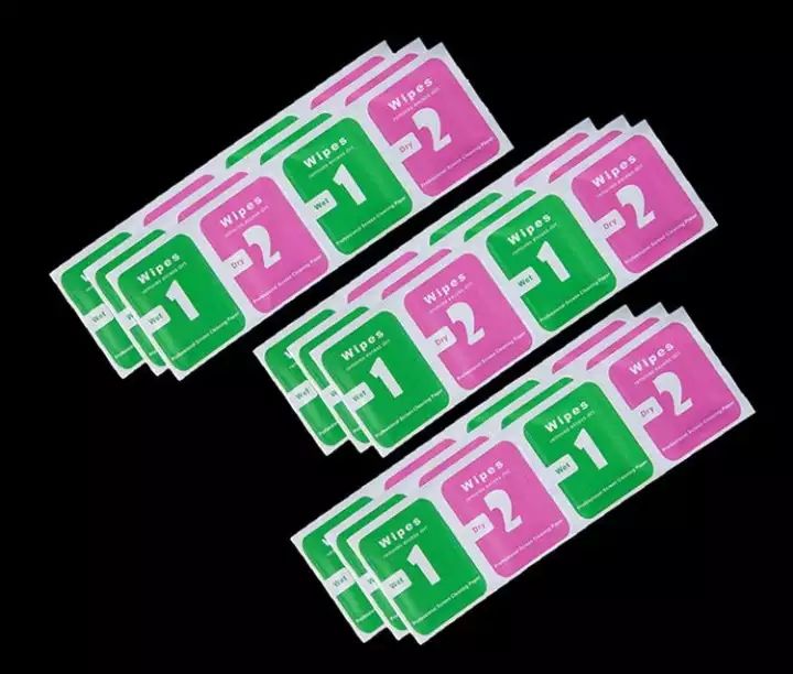 20 Set (40 Pcs) Dry and wet Wipes SCREEN CLEANER For Mobile/Laptop/Desktop