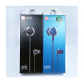 UiiSii HM9 (Orginal QR Code) Dynamic Heavy Bass Music Metal In-ear with Mic Earphone. 