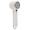 Mini turbo fan portable Handheld Turbo Fan USB Rechargeable 14000RPM 100 Speed Quiet Handheld Mini Fan for Travel Camping Outdoor. 