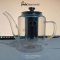 1 pcs BOROSILICATE Glass Kettle, 550 ML Capacity. 