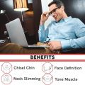 Jawline Jaw Muscle Exerciser Facial Fitness Chewing Ball Face Facial Bite Muscle Exercise Ball Mandible Trainer. 